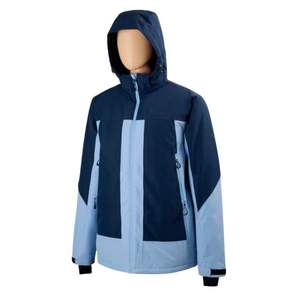 Chaqueta de Esquí Impermeable con Bloques de Color para Hombre, Chaqueta de Esquí de Invierno con Capucha para Hombre, Chaqueta de Snowboard para Hombre, Chaqueta Cortavientos para Hombre - Product Image 6
