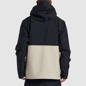 Chaqueta Cortavientos Personalizada para Hombre, Transpirable, de Lona, con Capucha Ajustable, Nueva Llegada, Venta al Por Mayor - Product Image 4