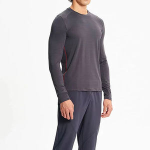 Chemises de travail de haute qualité pour hommes, sous-vêtements médicaux à manches longues, chemise de travail sans couture à manches longues pour infirmiers - Product Image 4