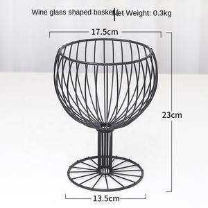 Diseño de malla de alambre Cuencos decorativos para servir Opción de almacenamiento de alta calidad atractiva moderna para hogares modernos - Product Image 2