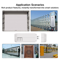 HFY WF-RF03 Passerelle WiFi 2.4G 8 Canaux DC 5V Convertisseur de Signal Télécommande à Code d'Apprentissage Fonction de Confidentialité 30m
