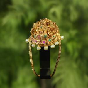 Vanki Fashion Alloy & Gold Plated Bead & Gemstone Multifunction Hair Styling Accessories - Product Image 3