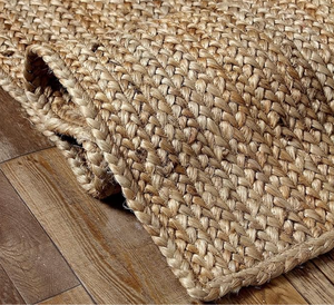 Alfombra rectangular de yute trenzado a mano, tapete hecho a mano, varios tamaños, venta al por mayor por Nhat Minh, artesanía en Vietnam - Product Image 4