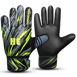 Gants de gardien de but professionnels Gants de gardien de but en latex de haute qualité Gants de gardien de but de football Construction hybride sans couture - Product Image 1