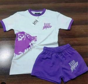 Conjunto de Camiseta y Pantalones Cortos de Algodón para Hombre, Conjunto Personalizado de Camiseta y Pantalones Cortos para Hombre, Camisetas de 2 Piezas - Product Image 6