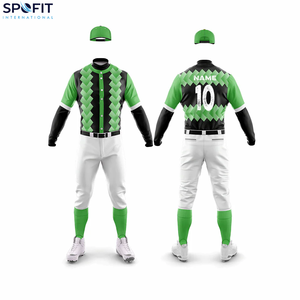 Premium Quality <b>Baseball</b> Uniform <b>Set</b> New Design Custom Team Wear Breathable Quick dry <b>Baseball</b> Uniform - Product Image 4