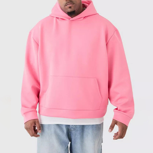 Sudadera con Capucha Personalizada con Logotipo Impreso Digitalmente, Corte Cuadrado, de Algodón Grueso para Invierno, para Hombre - Product Image 1