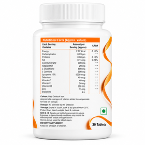 Comprimés de Coenzyme Q10, Astaxanthine et Zinc à Marque Blanche pour l'Énergie Antioxydante et le Soutien Quotidien au Bien-être - Product Image 2