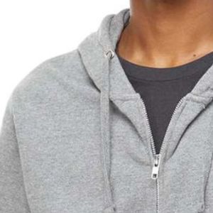 Sweat à capuche zippé mi-lourd pour homme avec capuche ajustable, style streetwear décontracté, idéal pour toutes les saisons et destiné à l'exportation - Product Image 5