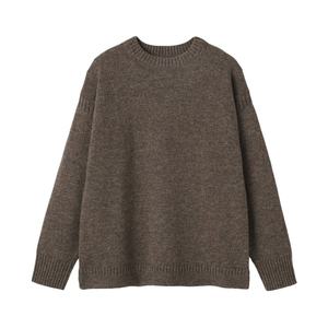 Fabricante de prendas de punto, diseño personalizado con logotipo OEM, suéter de invierno de punto con letras jacquard en contraste de alta calidad para hombre - Product Image 1