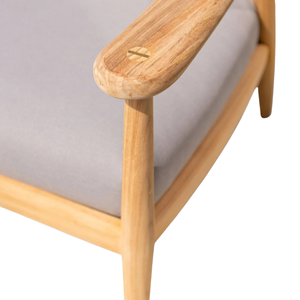 Juegos de sofás modernos minimalistas para el hogar con cojín para 3 personas, de madera de teca, para sala de estar, hogar y balcón. - Product Image 2