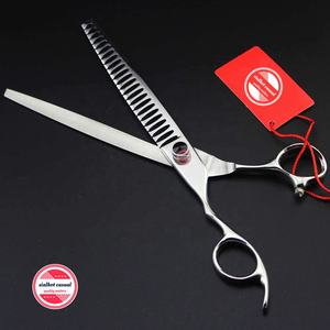 Tijeras para cortar el pelo de perros con funda, para aseo de mascotas, 8,5 pulgadas - Product Image 5