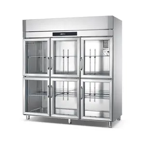 New trend Snack food factory high performance standing fridge New Design Bakery heavy duty side-by-side refrigerators Table Top