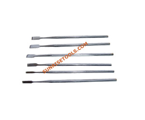 SUNTOOLS/STIPL Ensemble de ciseaux en acier inoxydable bleu 6 pièces 300 mm Manche blanc Modèle 570H Outils de fabrication de bijoux du Punjab Service de fabrication de moules - Product Image 2
