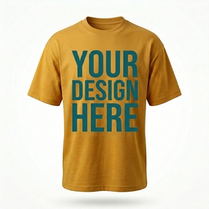 Fabricante OEM de Ropa de Algodón, Camiseta Jersey, Impresión Digital Personalizada, Ropa Urbana de Gran Tamaño, Cuello Redondo, Manga Corta para Hombre - Product Image 1