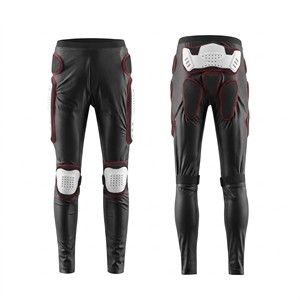 Pantalones de armadura para motociclistas, de cuero vacuno/PU/canguro, de alta calidad, con duración de varios años, servicio OEM/ODM. - Product Image 1