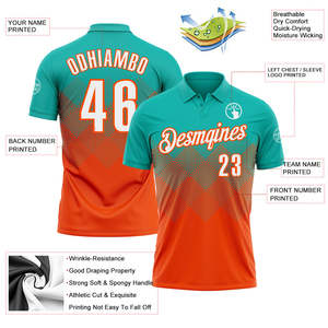 Polo Deportivo de Nuevo Estilo con Nombre y Número Personalizados, Sublimación a Todo Color, Poliéster, Producción al por Mayor con Marca Privada - Product Image 3
