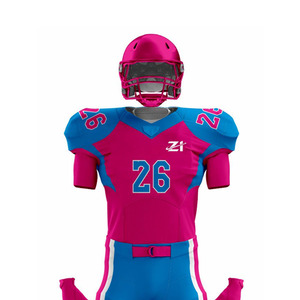Nueva Llegada, Uniforme de Fútbol Americano al por Mayor de Alta Calidad, Logotipo Personalizado, Adultos, 100% Poliéster, Colores Personalizados, Transpirable - Product Image 4