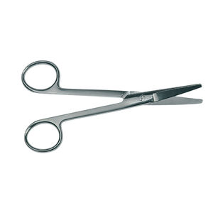 Straight tip stainless steel surgical dental scissors reusable precision cutting instrument for dental clinic laboratory use - Product Image 3