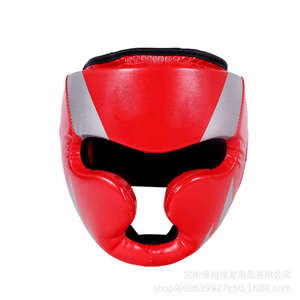 Protector de Cabeza de Cuero PU de Alta Calidad, Ajustable y Transpirable para Competiciones de Boxeo - Product Image 6