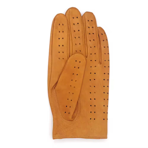 Gants d'hiver en cuir personnalisés pour hommes OEM, en peau de chèvre avec doublure en peau de mouton, nouvelle mode, pour la conduite automobile, vente en gros, gants personnalisables - Product Image 3