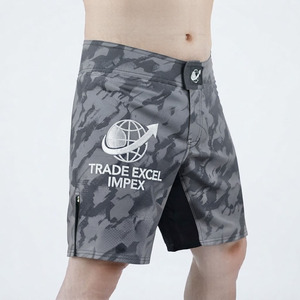 Pantalones Cortos Deportivos para Hombre Trade Excel Impex, Venta Especial, Equipo Deportivo Profesional, Pantalones Cortos de Muay Thai con Logotipo Frontal Sólido, Ropa Deportiva Personalizada - Product Image 3