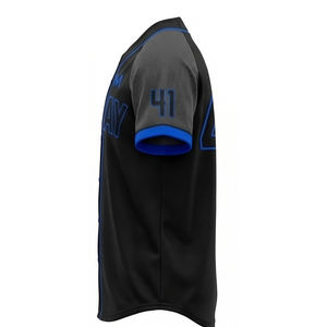 Camiseta de Béisbol Sublimada Personalizada, Tejido Elástico Bidireccional, Control de Humedad, Uniformes de Equipo, Precio de Fábrica - Product Image 6