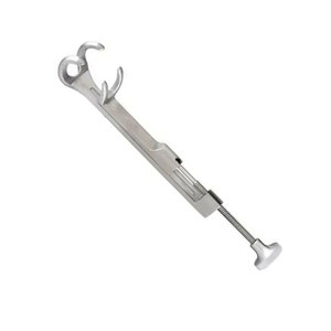 Pince à os Lambert de 22 cm avec 2 griffes, en acier inoxydable de qualité supérieure, instrument chirurgical orthopédique robuste pour la manipulation des os - Product Image 5