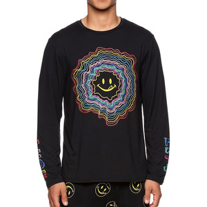 Camiseta de Salón para Hombre - Cuello Redondo de Manga Larga o Henley de Manga Larga - Ropa de Salón y Dormir para Hombre - Product Image 1