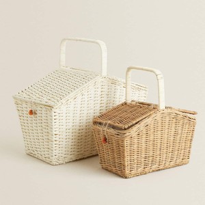 Cesta de mimbre para acampar para niños, mejor precio, venta al por mayor, cesta de picnic para niños producida en Vietnam - Product Image 2