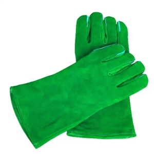 Gants en cuir de vachette résistant à la chaleur élevée, pour la soudure, la lutte contre les incendies et le nettoyage, avec protection anti-coupure - Product Image 3