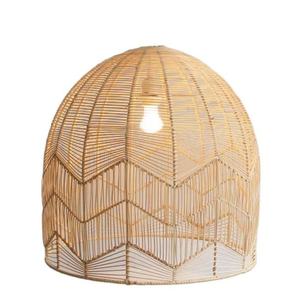 Custom Handwoven Lampshade Natural Wicker Pendant <b>Light</b> Shade Wholesale Manufacturer Bulk Supply - Product Image 2