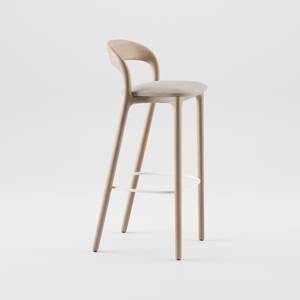 New Arrival Black Metal Bar Stool Round Seat With <b>Footrest</b> Modern Counter Chair For Cafe Restaurant Hotel Kitchen Use Design New - Product Image 5