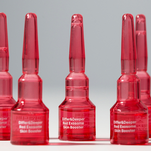 Differ&Deeper Red K Ginseng Exosome Skin Booster Serum con Exfoliante y Humectante Facial Nutritivo con Estampado Dorado, Caja de 28g - Product Image 2