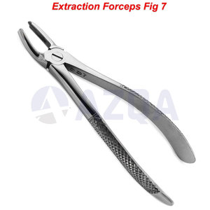 Forceps d'extraction dentaire en acier inoxydable pour molaires inférieures, pinces chirurgicales dentaires pour usage professionnel en chirurgie buccale - Product Image 2