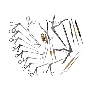 Juego de Instrumentos Quirúrgicos ENT de Acero Inoxidable Reutilizables Manuales de la Mejor Calidad al por Mayor para Uso Hospitalario con Certificación CE - Product Image 1