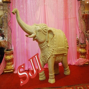 Estatuas de elefantes de FRP para bodas - Product Image 2