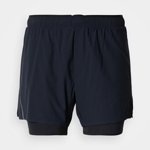 Custom Logo Double Layer Shorts Running Training Shorts with Inner Liner Manufacturer Bulk Supply - Product Image 4