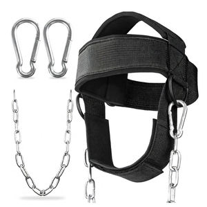 Arnés de Cabeza Personalizado para Levantamiento de Pesas, Arnés Ajustable de Nailon y Acero para Cabeza y Cuello, para Entrenamiento de Fuerza Muscular - Product Image 1