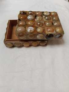 Caja de Almacenamiento de Joyas con Incrustaciones de Cuerno de Búfalo Natural Hecha a Mano, Diseño Geométrico, Caja para Guardar Objetos Pequeños para Decoración del Hogar y Regalos Empresariales - Product Image 3