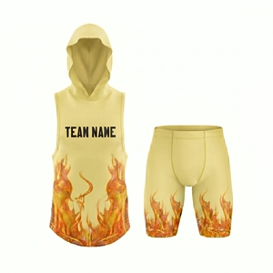 Última Llegada, Uniforme de Fútbol 7V7 Transpirable, 100% Poliéster, Diseño Personalizado, Impresión por Sublimación, Ropa Deportiva OEM, Conjunto de Uniforme 7v7 - Product Image 2