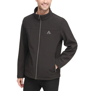 Chaqueta Softshell de Diseño Superior a Precio de Fábrica para Hombre, Transpirable, Tallas Grandes, Servicio OEM ODM, Cuello Alto, con Capucha y Cierre de Cremallera - Product Image 6