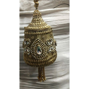 Exportateur indien de confiance vendant des sacs à main légers en métal perlé pour femmes, doublure en soie, qualité supérieure, prix le plus bas - Product Image 1