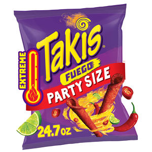 Chips de tortilla roulées Takis de qualité supérieure - Fuego Hot Chili and Lime & Takis Limited Edition Blue Heat Pepper - Product Image 6