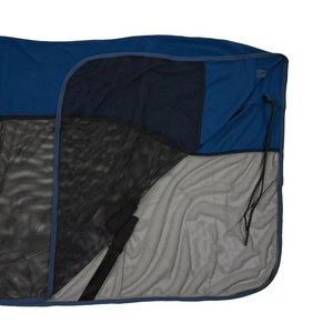 Manta para Caballo de Algodón Suave y Ligero de Primera Calidad, Impermeable, Color Azul Marino, Cubierta para Lluvia de Invierno, Alfombras Duraderas para Caballo con OEM ODM - Product Image 5