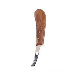 Cuchillo de doble filo para pezuñas, de acero inoxidable alemán, reutilizable, equipo veterinario profesional - Product Image 6