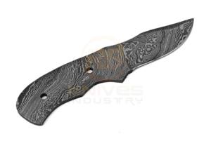 Cuchilla en Bruto de Acero de Damasco y Cobre Forjado a Mano de la Mejor Calidad para Fabricación de Cuchillos de Hoja Fija, Tendencia en EE. UU. - Product Image 4