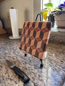 Planche à découper rectangulaire en bois biodégradable haut de gamme avec poignée pour la cuisine domestique, marque privée - Product Image 5