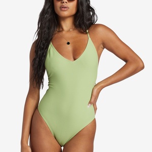 Maillot de bain une pièce taille haute pour femme avec logo frontal, idéal pour la plage - Collection été 2026 (vente en gros) - Product Image 5
