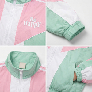 Women Oversized Stand Collar <b>Windbreaker</b> Jacket Full Zipper Street Style Printed Nylon Jacket Waterproof Hiking <b>Camping</b> Jackets - Product Image 6